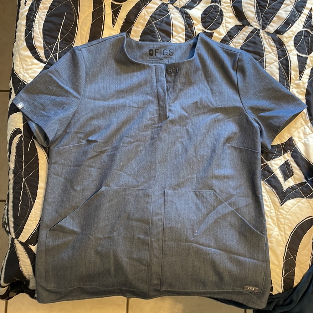 Heather Denim Figs Cordoba Pants & Kasane top XS - Picture 5 of 10